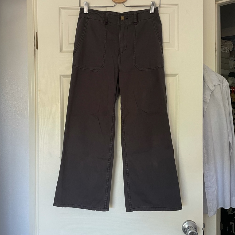Wide Leg Crop Pants